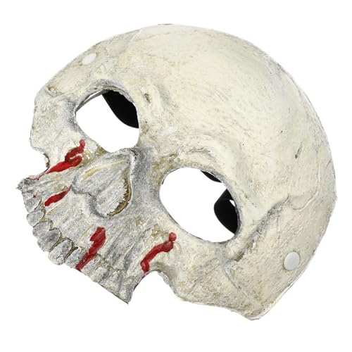 COLLBATH Halloween Blutmuster Halbe Maske Design Maskendekoration Für Karneval Und Halloween Perfekte Maske Für Maskeraden Und Kostümpartys von COLLBATH