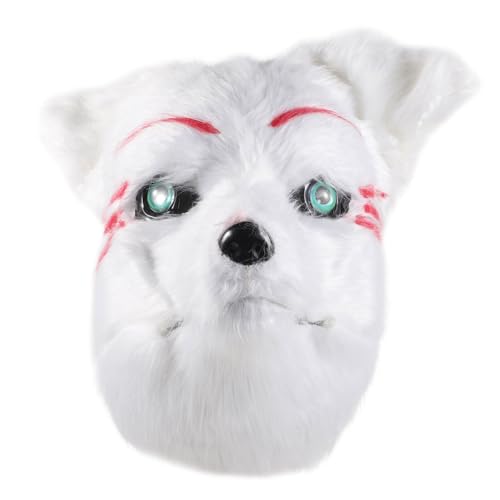 COLLBATH Halloween-kostüme Für Jungen Norton-maske Fuchs Gesicht Maskerademaske Mit Stock Abziehmaske Halloween-cosplay Halloweenkostüm Nonne Halloween Karnevalsmasken Gasmaske Klebriges von COLLBATH