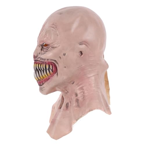 COLLBATH Halloween-maske Zombie Gruseliges Halloween Maskerade Trump-maske Unheimlich Gruselige Halloween-kostüme Gruselige Gesichtsmaske Clown-maske Masken-cosplay Horror Khaki Emulsion von COLLBATH