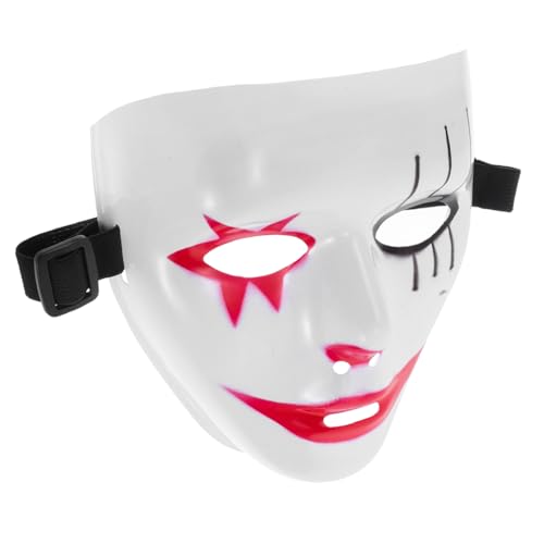 COLLBATH Hip-Hop-Maske besonderes Parfüm Serviettendekoration bemalte Maske Grimasse Maske Tanzmaske Halloween-Maske Karnevalsmaske Maskerademaske für Männer Maske Maskerade Männer Plastik von COLLBATH