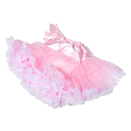 COLLBATH Kawaii-rock Puffrock Kostüm Für Kinder Tutu Kleinkind Cheerleader-outfit Für Kleinkinder Tutu-rock Für Mädchen Tüllrock Für Kleinkinder Kinder-tutu Kleinkind Tutu Polyester Rosa von COLLBATH