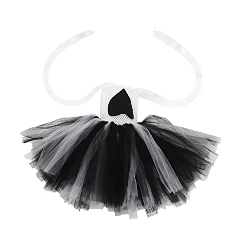 COLLBATH Kinderkleid halloween costume halloween kleidung Ballkleider für Kinder Halloween-Cosplay-Mädchenkleid Strampler für Babys Anziehkleidung für kleine Mädchen Nylongewebe Black von COLLBATH