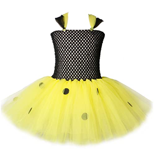 COLLBATH Kleid Performance Kleid Tutu Rock Mädchenröcke Ausgestelltes Chiffon Kleid Festival Performance Kleid Kleidung Für Kinder Tüllrock Kinderrock Kindermädchen Outfits von COLLBATH