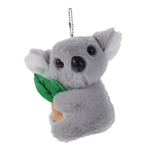 COLLBATH Koala-puppenanhänger Taschenanhänger Ästhetische Schlüsselanhänger Koala-schlüsselanhänger-dekor Gefüllte Schlüsselanhänger Handtaschen Bezaubern Kuscheltier-anhänger Zinklegierung von COLLBATH