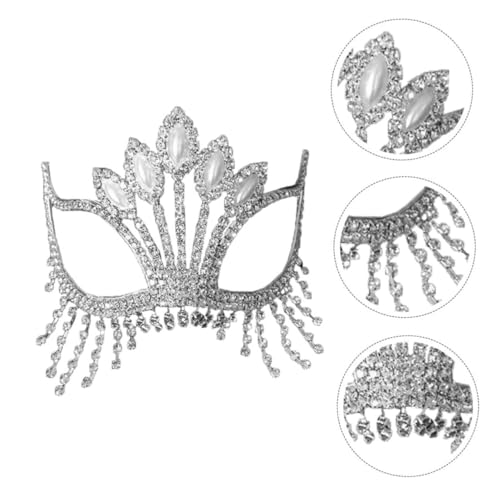 COLLBATH Kreative Funkelnde Rhinestone Maske Für Frauen Elegante Masquerade Maske Für Karneval Fasching Und Halloween Glitzernde Party Kostü Maske von COLLBATH