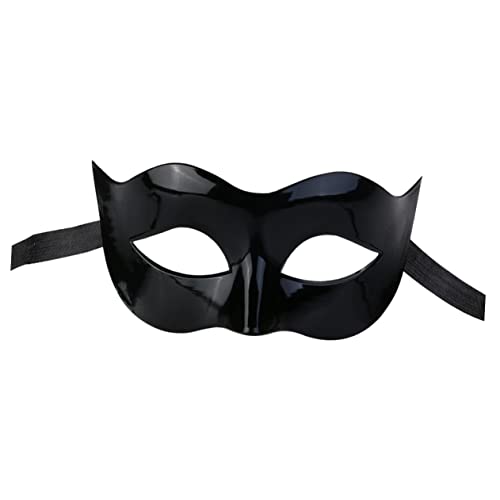 COLLBATH Männer Maskerade Kostüm Halbgesicht Augenmaske Schwarz Für Maskenball Und Partys Elegante Und Partymaske Für Unvergessliche Anlässe von COLLBATH