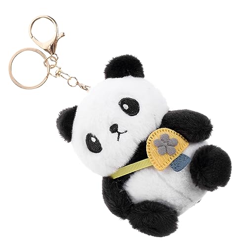 COLLBATH Panda-schlüsselanhänger Plüschtiere Panda Personalisierter Schlüsselanhänger Bär Für Neugeborene Kleiner Panda-plüsch Schildkröte Katze Schlüsselanhänger Plüsch Puppe Pp Baumwolle von COLLBATH