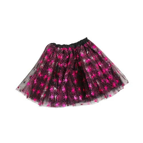 COLLBATH Party Blumen Kostüm Prinzessin Taille Blasenrock Tutu Meisten Stickerei Rock Geschichteter Kleider Elastische die Festival Cosplay Mädchen Tüllrock Flauschiger Partyrock Kleid Tüll von COLLBATH