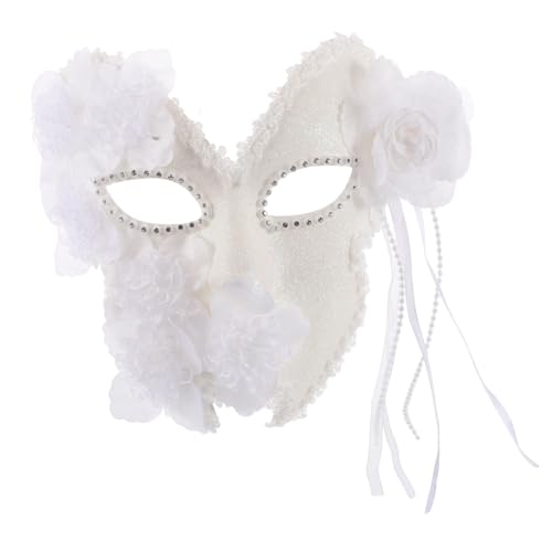 COLLBATH Venezianische Vollmaske Maskenballmaske Tanz/Abschlussballmaske Partymaske Für Frauen Und Männer Maskenball Halloween Festival Partyzubehör von COLLBATH