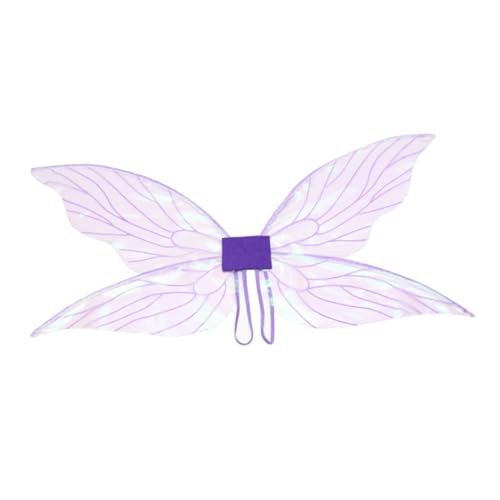 COLLBATH feeflügeln party decoration dekoration party wings costume schmetterlingsflügel Feenflügelkostüm Cosplay Feenflügel für Kleinkinder Schmetterlinge Partyzubehör Garn Lavender von COLLBATH