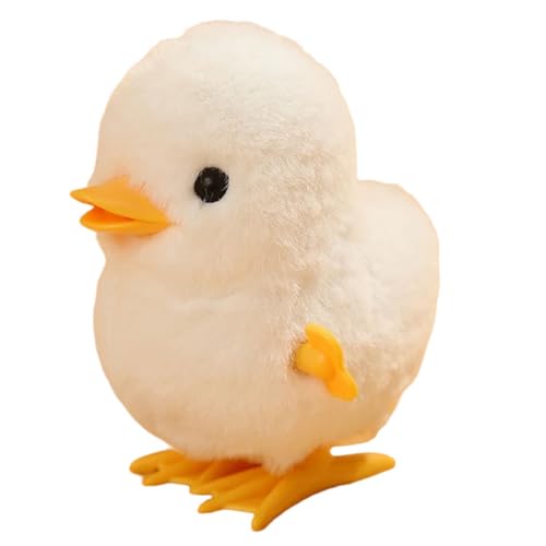 COLLBATH üsch Hüpftier Aufziehspielzeug Lustiges Springendes Huhn Für Mit Uhrwerk Adorable Jumping Chicken Toy Ideal Für Spielzeugpartys Und Ostern von COLLBATH