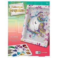 COLLECTION SEQUINS 3220324 Paillettenkunst Einhorn von COLLECTION SEQUINS