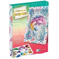 COLLECTION SEQUINS 3220326 Paillettenkunst Delfin von COLLECTION SEQUINS