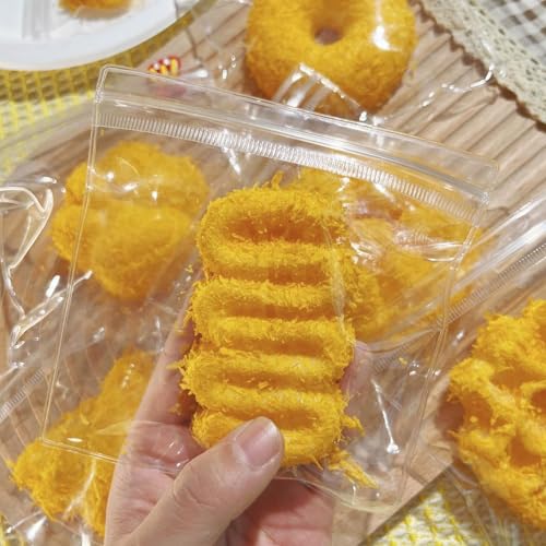 4Pcs Fried Funny Foods Squishy Toy, Super Soft Squeeze Toys, Squishy Stress Relief Toy, Sensory Fidget Squeeze Toy for Stress Relief, Novelty Toy Birthday Gifts for Boys Girls (C*4Pcs) von COLOEMO