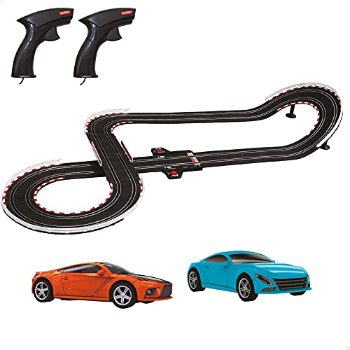 ColorBaby 45591 Speed & GO-Pista Slot C/Zwei Racing USB-Kabel Autos, bunt von COLORBABY