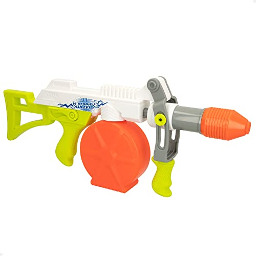 COLORBABY 47007 Wave Thrower Wasserpistole mit abnehmbarem Tank, Kinderspielzeug, leicht zu befüllen, 9 Meter Reichweite, manuelles Pumpen, 650 ml Tank, Wasserspiele COLORBABY 47007 Wave Thrower Wasserpistole mit abnehmbarem Tank, Kinderspielzeug, leicht zu befüllen, 9 Meter Reichweite, manuelles Pumpen, 650 ml Tank, Wasserspiele von COLORBABY