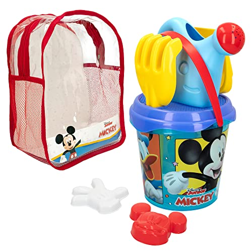 ColorBaby 48217 Rucksack für Strand, Mickey, Mehrfarbig von COLORBABY