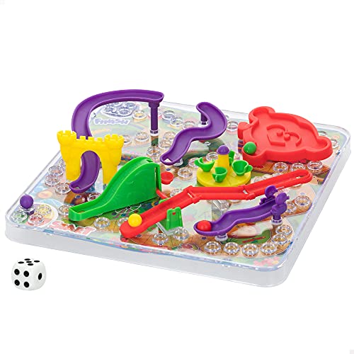 ColorBaby 49353 Treppen Cb Games-Spiel Schlangen und Leitern 3D, grün von COLORBABY