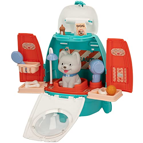 ColorBaby 49704 Gogo Friends-Set Pflege Haustier Rakete +3A, S von COLORBABY