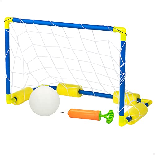 ColorBaby Waterpolo Tore für Pool, 61 x 29 x 40 cm, aufblasbarer Ball, Luftpumpe, 3 Jahre, Outdoor-Spiele, Sommerspiele, CB Toys (42684) von COLORBABY