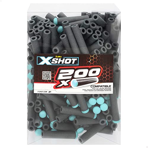 Color Baby X-Shot 46926 - Packung mit 200 Schaumstoff-Darts für Spielzeugpistolen/Schaumstoff-Darts für Pistolen/Pistolen für Kinder, Geschenke für Kinder, Kinderspielzeug von COLORBABY