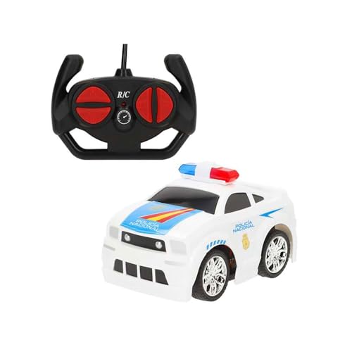 ColorBaby 41303 Speed & Go RC Auto, Polizei, ferngesteuertes Auto, Kinderfernsteuerung, Fernbedienung 27 MHz, Maßstab 1/24, 10-12 km/h, Miniaturfahrzeug, Kinderautos, ab 4 Jahren ColorBaby 41303 Speed & Go RC Auto, Polizei, ferngesteuertes Auto, Kinderfernsteuerung, Fernbedienung 27 MHz, Maßstab 1/24, 10-12 km/h, Miniaturfahrzeug, Kinderautos, ab 4 Jahren von COLORBABY