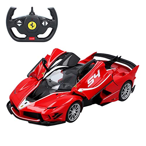 ColorBaby 46352 Verfolgen Ferrari Ferngesteuertes Auto 1:14 FXX K EVO, rot von COLORBABY