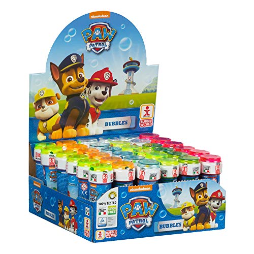 Dulcop 103693000 Seifenblasen, Modell Paw Patrol, 36 Tuben, 60 ml von COLORBABY