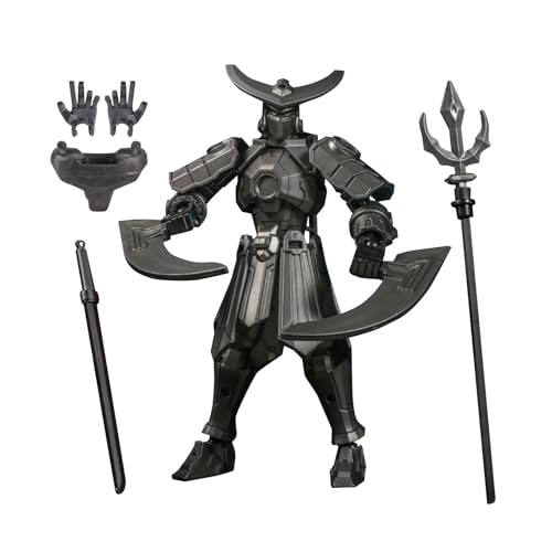 Flexible Figuren Dekor | 3D-Figuren, zusammenbaubare Flexible Actionfigur Lucky Multi-Jointed Action Figures für den Modellbau-Sammler von COMFOLIVING