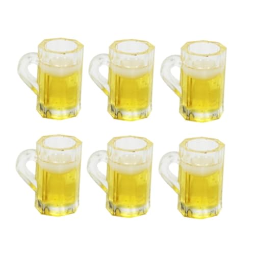 COMNESTBI 20 Stück Zubehör Für Kinderspielhäuser Mini- Taschenmöbel Mini-biergläser Yellow COMNESTBI 20 Stück Zubehör Für Kinderspielhäuser Mini- Taschenmöbel Mini-biergläser Yellow von COMNESTBI