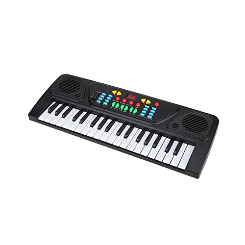 37 Tasten, Multifunktionale Elektronische Tastatur, Musikalisches Bildungsspielzeug für Kinder, Anfänger von COMTERVI