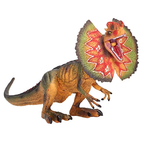 COMTERVI Dilophosaurus Dinosaurier Figur, Plastikmodell, Lernspielzeug, Lerntiere, für von COMTERVI