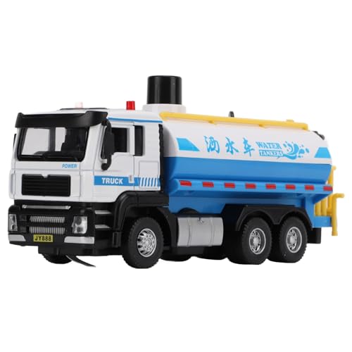 COMTERVI Spielzeugfahrzeuge Legierung Wassertanker Modell Zurückziehen Wasser Spray Sprinkler LKW Spielzeug Spiel LKW Geschenke für Jungen Mädchen von COMTERVI