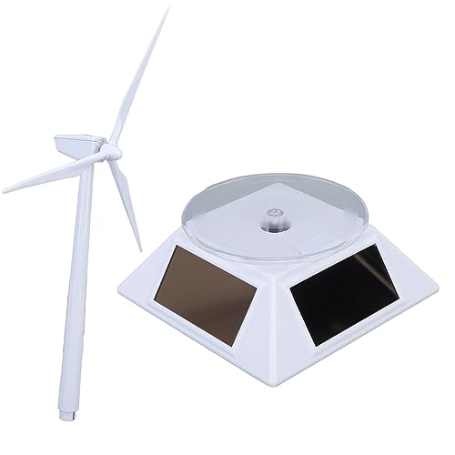 Solarenergie-Windmühle, Dekoratives Lernspielzeug, Dual-Use-Turbine, Solar-Windmühlen für den Naturwissenschaftlichen Unterricht von Kindern von COMTERVI