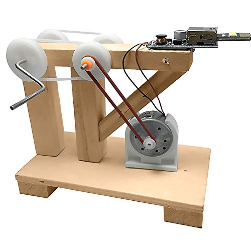 Stromgenerator-Kit, Elektromotor-Generator-Wissenschaftsexperiment-Kit, Pädagogisches Bastelspielzeug, für von COMTERVI