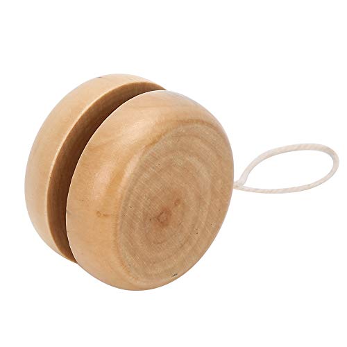 Yo Yo – Holzhandwerk, 3 Stück, Mini-farbig Rund, DIY, Kleines Holzspielzeug für Babys von COMTERVI