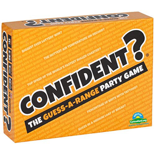 CONFIDENT? - The Party Trivia Game of Intriguing Questions and Risky Ranges. Go Small or Go Home von CONFIDENT?