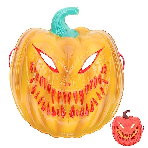 CONGARTENO 2st Halloween-maske Vampirmasken Neuheit Halloween-kostüm Maskerade Masken Gruselige Kürbisdekorationen Halloween-dämonenmasken Halloween-partygeschenke Halloweenkostüm Plastik von CONGARTENO