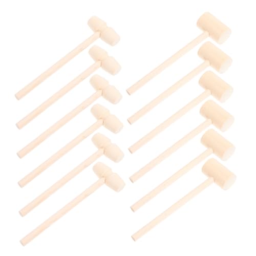 CONGARTENO 30 Stück Teiliges Mini Holzhammer für Ergonomisch Sicher und Langlebig Fördert Musikalische Früherziehung und Soziale Interaktion Glatte Kanten Lernspielzeug für Geburtstagsfeiern CONGARTENO 30 Stück Teiliges Mini Holzhammer für Ergonomisch Sicher und Langlebig Fördert Musikalische Früherziehung und Soziale Interaktion Glatte Kanten Lernspielzeug für Geburtstagsfeiern von CONGARTENO