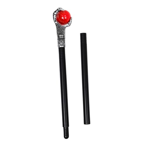 CONGARTENO Halloween Cane Claw Ball Zauberstab Für Zauberer Kostümzubehör Cosplay Spazierstock Requisite Für Halloween Party Und Rollenspiel von CONGARTENO