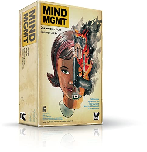 CORAX GAMES | Mind MGMT | Hidden Movement Spiel | Für 2 bis 5 Spieler| Deutsch von CORAX GAMES