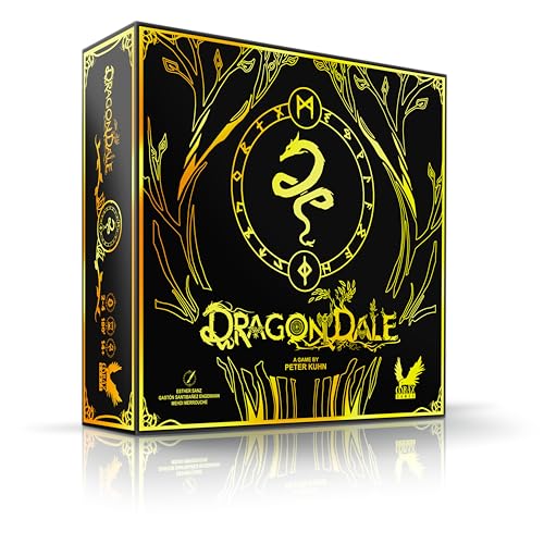 Coax Games | Dragon Dale - im Reich des Drachen | Brettspiel für 2-4 Spieler | Deutsch von CORAX GAMES