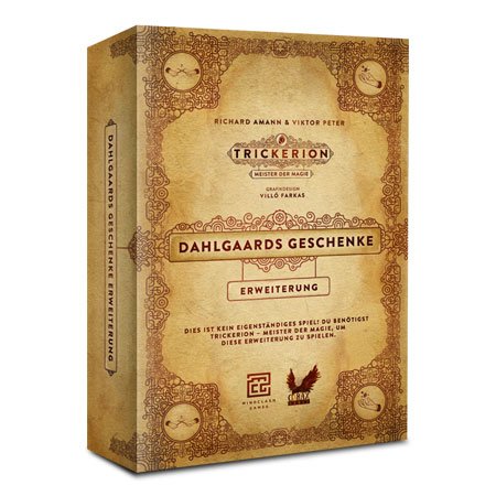 Corax Games | Trickerion | Dahlgaards Geschenke - Erweiterung | Deutsch von CORAX GAMES