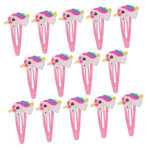 20st Liebe Cartoon-Einhorn-Haarspange Für Kinder Mädchen Haarnadel Einhorn-haarspangen Für Kleine Mädchen Party-Haarspange Cartoon-haarnadel Einhorn Haarspange Weiches Gummi CORHAD von CORHAD