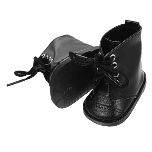 CORHAD 1 Paar Puppenstiefel Spielzeug Für Mädchen Mini Schuhe Spielzeug Puppenschuhe Dekor Spielpuppenschuhe Puppe Dekorative Schuhe Mini Schuhe Modelle Miniatur Puppenschuhe von CORHAD