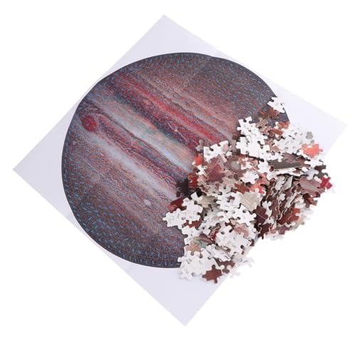 CORHAD 1 Satz 1000 Stück Puzzle-Spielzeug Weltraum Rätsel Dekompressionsspielzeug Rätsel Zum Sonnensystem Jupiter-Puzzle Dekompressionsrätsel Puzzle Der Fantasieserie Puzzlematte von CORHAD