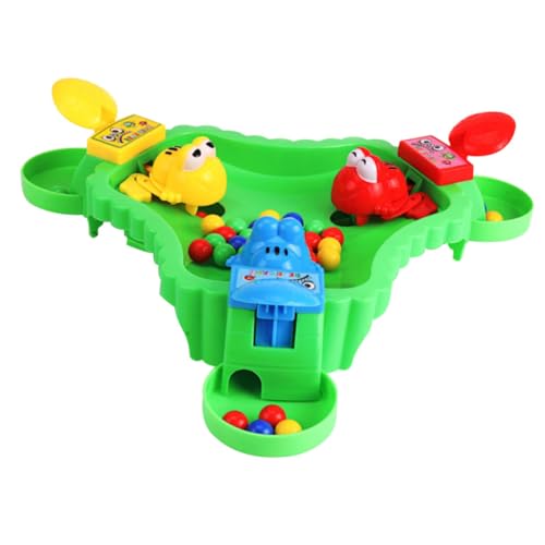 CORHAD 1 Satz Bohnen gmae Essen eat The Frog sankastenspielsachen Educational Toys Frösche fressen Spielzeug Frosch Badespielzeug Spielzeuge Frösche Schlucken Perlen Lernspielzeug von CORHAD