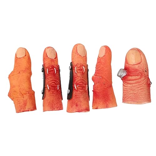 CORHAD 1 Satz Halloween Requisiten Halloween Körperteile Halloween Gebrochener Finger Realistischer Gebrochener Finger Aus Kunststoff von CORHAD