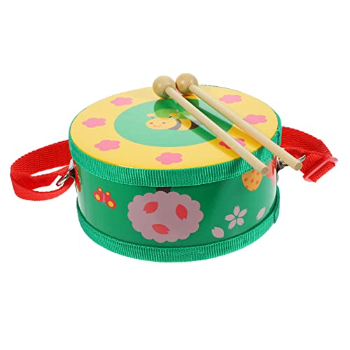 CORHAD 1 Satz Handtrommel Trommel-Sinnesspielzeug Trommel Spielzeug für Kinder Snare-Drum-Kit kinderinstrumente Kinder musikinstrumente Musikalische Versorgung Kindertrommel hölzern von CORHAD