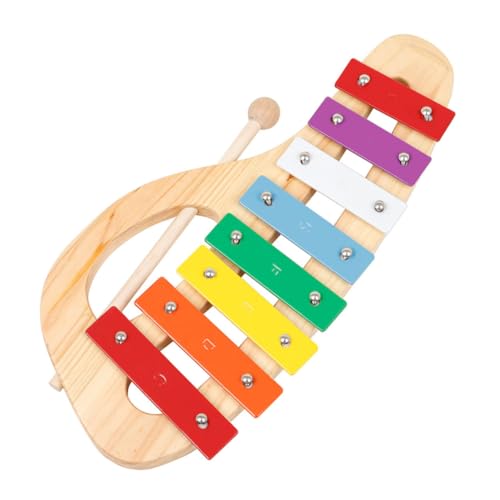 CORHAD 1 Satz Oktave Handpercussion Pädagogische Musikinstrumente Musikalisches Percussion-Spielzeug Lernspielzeug Für Kleinkinder Xylophon Für Kinder Schlaginstrument Colorful Metall von CORHAD